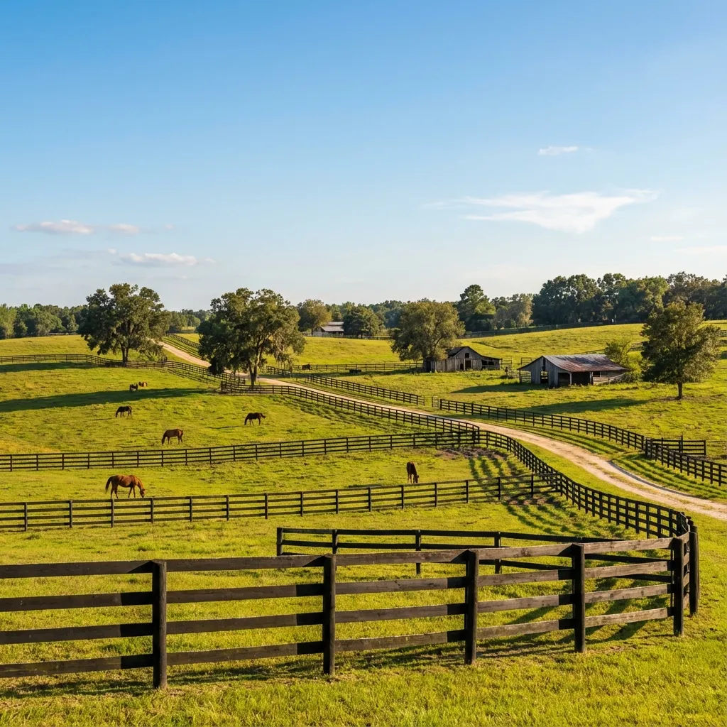 Land clearing equipment near Morriston, Florida